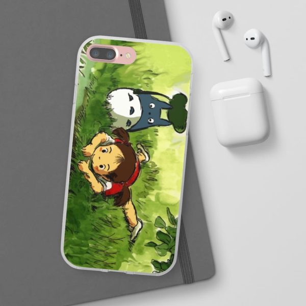 Studio Ghibli Totoro Movie - My Neighbor Totoro – Playing Mei iPhone Cases-Accessories, My Neighbor Totoro, Phone Case, Studio Ghibli Totoro Movie