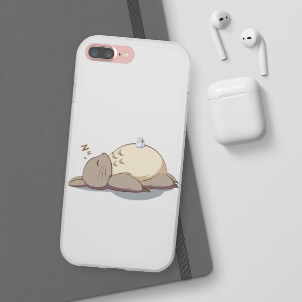 Satsuki Totoro - Sleeping Totoro iPhone Cases-Accessories, My Neighbor Totoro, Phone Case, Satsuki Totoro