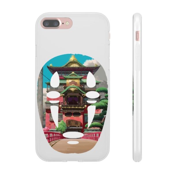 Spirited Away Streaming - Spirited Away –  The Bathhouse Ft. No Face iPhone Cases-Accessories, kaonashi, no face, Phone Case, Spirited Away, Spirited Away Streaming