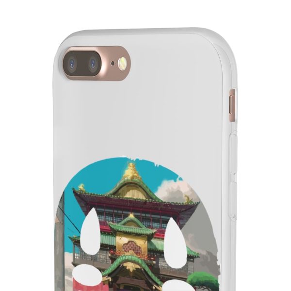 Spirited Away Streaming - Spirited Away –  The Bathhouse Ft. No Face iPhone Cases-Accessories, kaonashi, no face, Phone Case, Spirited Away, Spirited Away Streaming