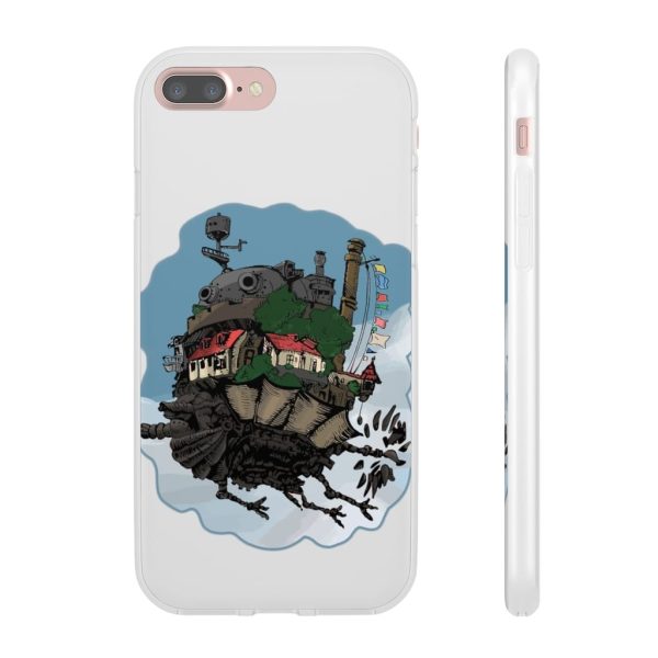 Howl's Moving Castle Series - Howl’s Moving Castle Classic Color iPhone Cases-Accessories, Howl's Moving Castle, Howl's Moving Castle Series, Phone Case