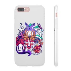 Ghibli Characters creepy style iPhone Cases-Accessories, Phone Case