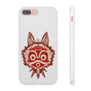 Princess Mononoke Spirits - Princess Mononoke Mask iPhone Cases-Accessories, Phone Case, princess mononoke, Princess Mononoke Spirits