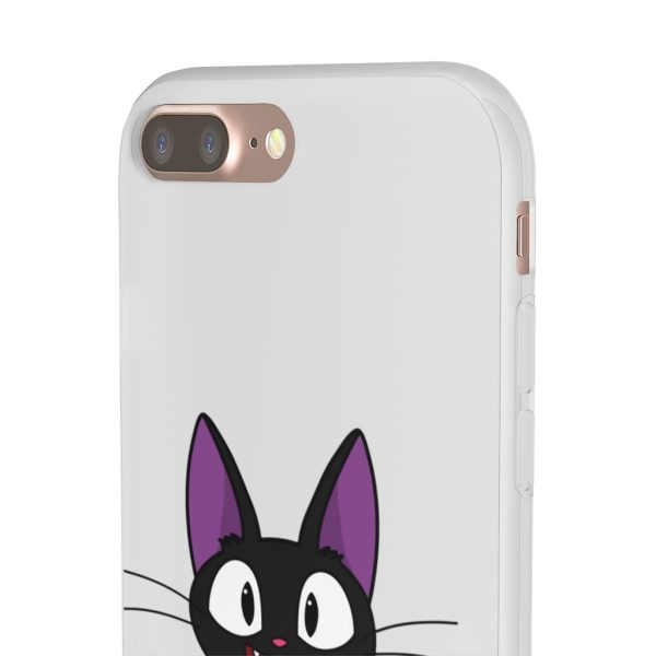 Figures Set Ghibli Ga Ippai Yubin Ningyou Kiki's Delivery Service - Jiji in the Cat Cup iPhone Cases-Accessories, Figures Set Ghibli Ga Ippai Yubin Ningyou Kiki's Delivery Service, Kiki's Delivery Service, Phone Case