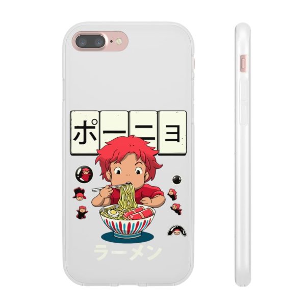 Ponyo - Ponyo very first Ramen iPhone Cases-Accessories, Phone Case, ponyo