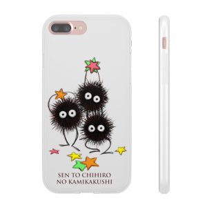 Spirited Away Cast - Spirited Away Susuwatari Graphic iPhone Cases-Accessories, Phone Case, Spirited Away, Spirited Away Cast