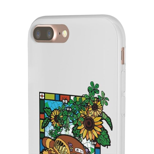 Studio Ghibli My Neighbor Totoro - My Neighbor Totoro – Cat Bus Stained Glass Art iPhone Cases-My Neighbor Totoro, Phone Case, Studio Ghibli My Neighbor Totoro