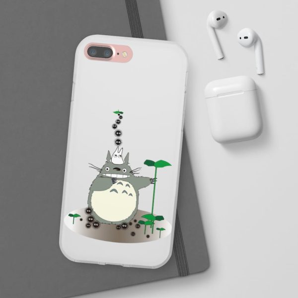 My Totoro - Totoro and the Sootballs iPhone Cases-Accessories, My Neighbor Totoro, My Totoro, Phone Case