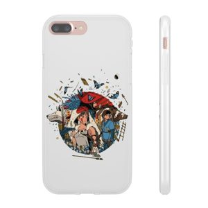 Princess Mononoke Tattoo - Princess Mononoke Kokyo iPhone Cases-Phone Case, princess mononoke, Princess Mononoke Tattoo