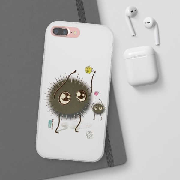 Spirited Away Review - Spirited Away – Soot Spirit Chibi iPhone Cases-Accessories, Phone Case, Spirited Away, Spirited Away Review