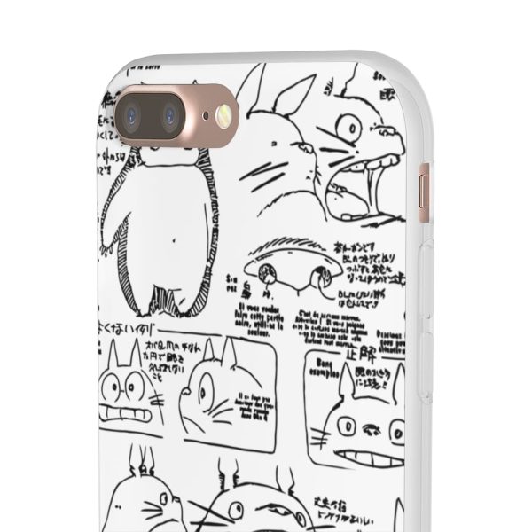 Mi Vecino Totoro - Totoro Original Character Sketch iPhone Cases-Accessories, Mi Vecino Totoro, My Neighbor Totoro, Phone Case