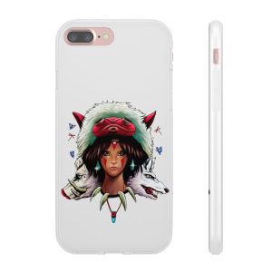 Princess Mononoke Costume - Mononoke: The Wolf Princess iPhone Cases-Accessories, Phone Case, princess mononoke, Princess Mononoke Costume