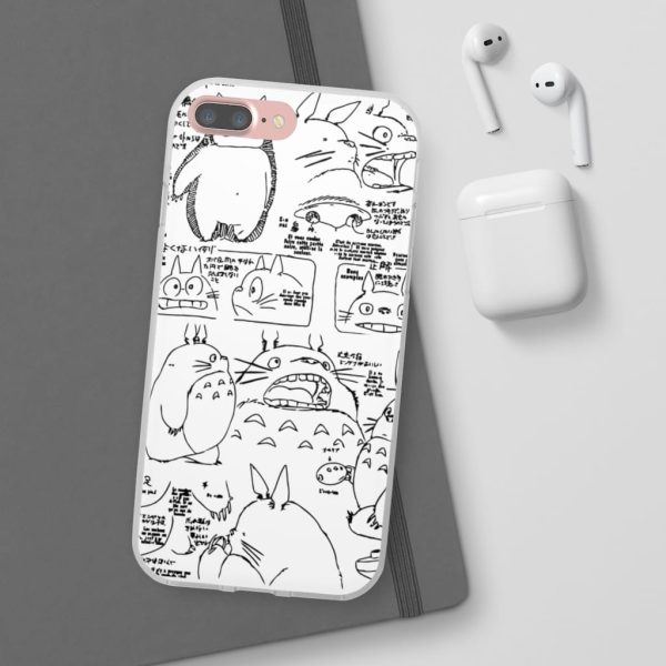 Mi Vecino Totoro - Totoro Original Character Sketch iPhone Cases-Accessories, Mi Vecino Totoro, My Neighbor Totoro, Phone Case