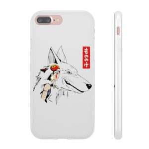 Moro Princess Mononoke - Princess Mononoke – San and The Wolf iPhone Cases-Moro Princess Mononoke, Phone Case, princess mononoke