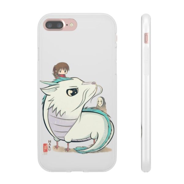 Haku Spirited Away - Spirited Aways Chibi iPhone Cases-Accessories, Haku Spirited Away, Kamaji Spirited Away, Phone Case, Spirited Away, Spirited Away English Cast