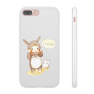 Chat Bus Totoro - Baby Cosplay Totoro Korean Art iPhone Cases-Accessories, Chat Bus Totoro, My Neighbor Totoro, Phone Case