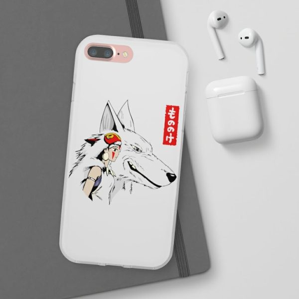 Moro Princess Mononoke - Princess Mononoke – San and The Wolf iPhone Cases-Moro Princess Mononoke, Phone Case, princess mononoke