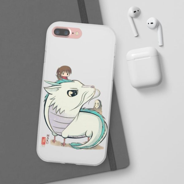 Haku Spirited Away - Spirited Aways Chibi iPhone Cases-Accessories, Haku Spirited Away, Kamaji Spirited Away, Phone Case, Spirited Away, Spirited Away English Cast