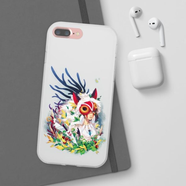 Leper Scene Princess Mononoke - Princess Mononoke Colorful Portrait iPhone Cases-Accessories, Leper Scene Princess Mononoke, Phone Case, princess mononoke