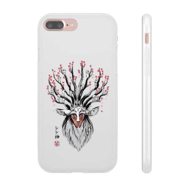 Princess Mononoke Wolf - Princess Mononoke – Shishigami and Sakura iPhone Cases-Accessories, Phone Case, princess mononoke, Princess Mononoke Wolf