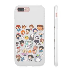 Ghibli Characters Cute Chibi Collection iPhone Cases-Accessories, Phone Case