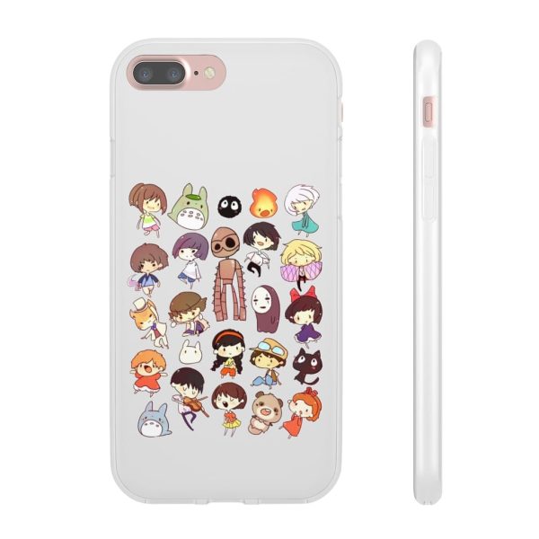 Ghibli Movie Characters Cute Chibi Collection iPhone Cases-Accessories, Phone Case