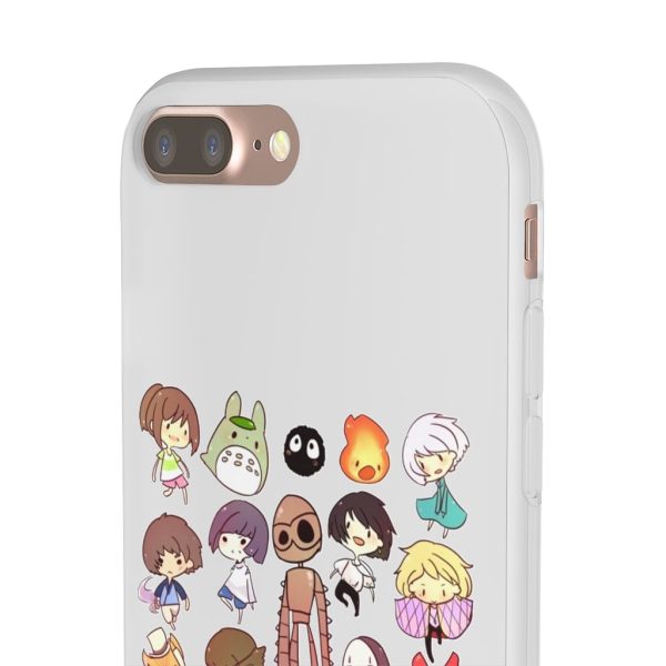 Ghibli Movie Characters Cute Chibi Collection iPhone Cases-Accessories, Phone Case