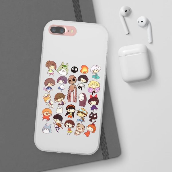 Ghibli Movie Characters Cute Chibi Collection iPhone Cases-Accessories, Phone Case