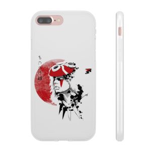 Princess Mononoke Mask - Princess Mononoke and the Red Moon iPhone Cases-Accessories, Phone Case, princess mononoke, Princess Mononoke Mask