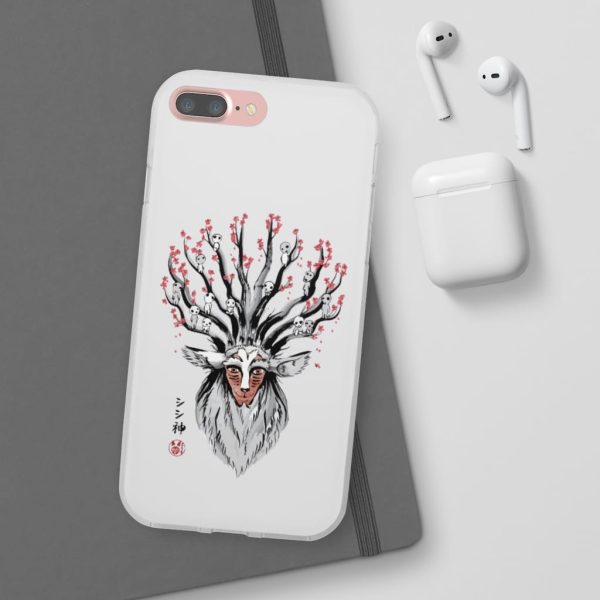 Princess Mononoke Wolf - Princess Mononoke – Shishigami and Sakura iPhone Cases-Accessories, Phone Case, princess mononoke, Princess Mononoke Wolf