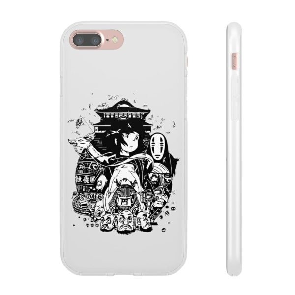 Spirited Away Bathhouse - Spirited Away Art Collection iPhone Cases-Phone Case, Spirited Away, Spirited Away Bathhouse