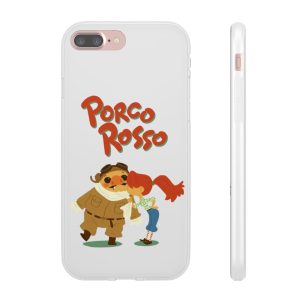 Porco Rosso – The Kiss iPhone Cases-Accessories, Phone Case, porco rosso