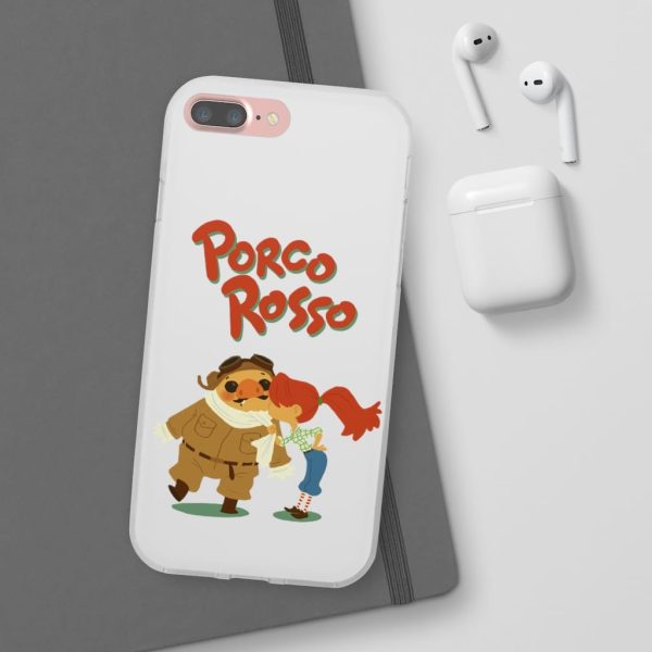 Porco Rosso – The Kiss iPhone Cases-Accessories, Phone Case, porco rosso