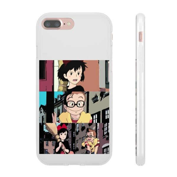 Studio Ghibli - Kiki's Delivery Service - 6.5 - Kiki’s Delivery Service Tower Collage iPhone Cases-Kiki's Delivery Service, Phone Case, Studio Ghibli - Kiki's Delivery Service - 6.5