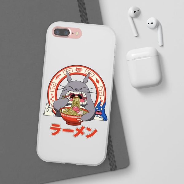 Totoro Backpack - Totoro Ramen iPhone Cases-Accessories, My Neighbor Totoro, Phone Case, Totoro Backpack