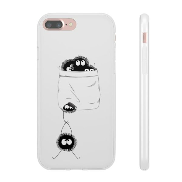 Kamaji Spirited Away - Spirited Away – Soot Ball in pocket iPhone Cases-Kamaji Spirited Away, Phone Case, Spirited Away