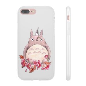 Totoro Drawing - Totoro – flower fishing iPhone Cases-Accessories, My Neighbor Totoro, Phone Case, Totoro Drawing