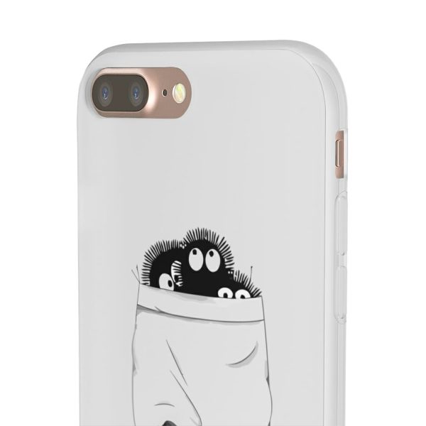 Kamaji Spirited Away - Spirited Away – Soot Ball in pocket iPhone Cases-Kamaji Spirited Away, Phone Case, Spirited Away