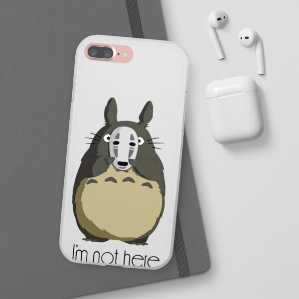 Studio Ghibli My Neighbor Totoro - Totoro I’m Not Here iPhone Cases-Accessories, My Neighbor Totoro, Phone Case, Studio Ghibli My Neighbor Totoro