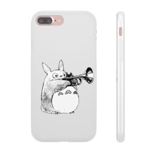 Mei My Neighbor Totoro - Totoro and the Trumpet iPhone Cases-Accessories, Mei My Neighbor Totoro, My Neighbor Totoro, Phone Case