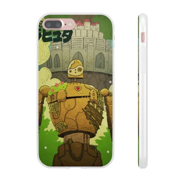 Laputa Castle In The Sky English Cast - Laputa Castle in the Sky Robot Warrior iPhone Cases-Accessories, Laputa Castle In The Sky English Cast, Laputa: Castle in the Sky, Phone Case