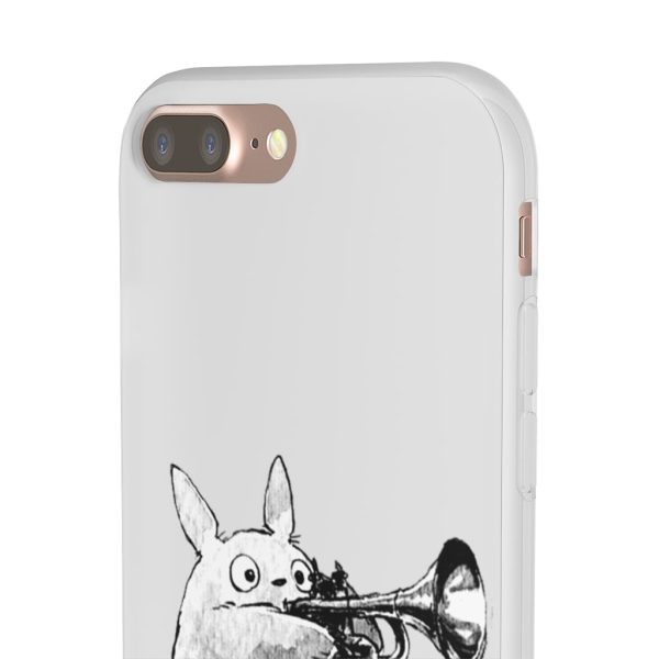 Mei My Neighbor Totoro - Totoro and the Trumpet iPhone Cases-Accessories, Mei My Neighbor Totoro, My Neighbor Totoro, Phone Case