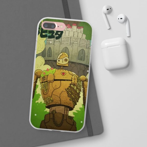 Laputa Castle In The Sky English Cast - Laputa Castle in the Sky Robot Warrior iPhone Cases-Accessories, Laputa Castle In The Sky English Cast, Laputa: Castle in the Sky, Phone Case