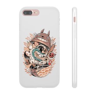 Cat Bus Totoro - Totoro Daruma and Ghibli Friends iPhone Cases-Accessories, Cat Bus Totoro, My Neighbor Totoro, Phone Case