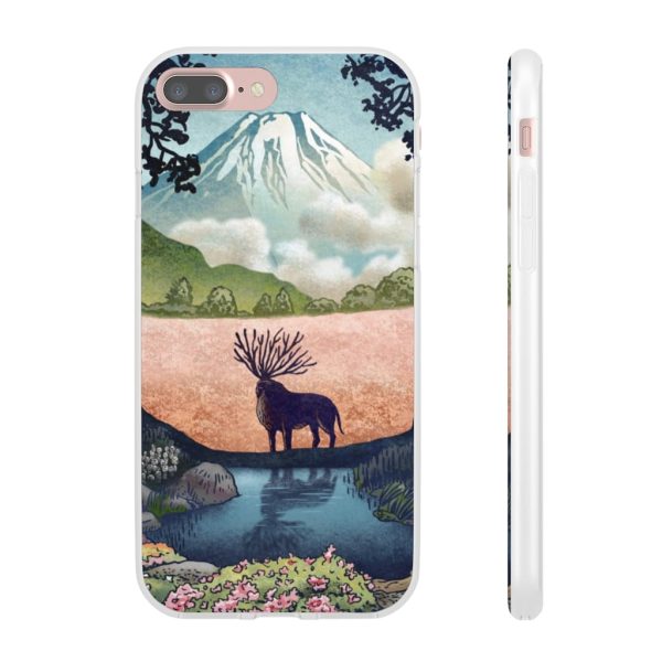 Princess Mononoke Princess - Princess Mononoke – Shishigami Day Time Landscape iPhone Cases-Accessories, Phone Case, princess mononoke, Princess Mononoke Princess