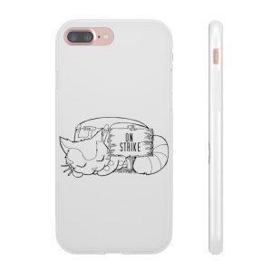 Stuffed Totoro - My Neighbor Totoro – CatBus on strike iPhone Cases-Accessories, My Neighbor Totoro, Phone Case, Stuffed Totoro