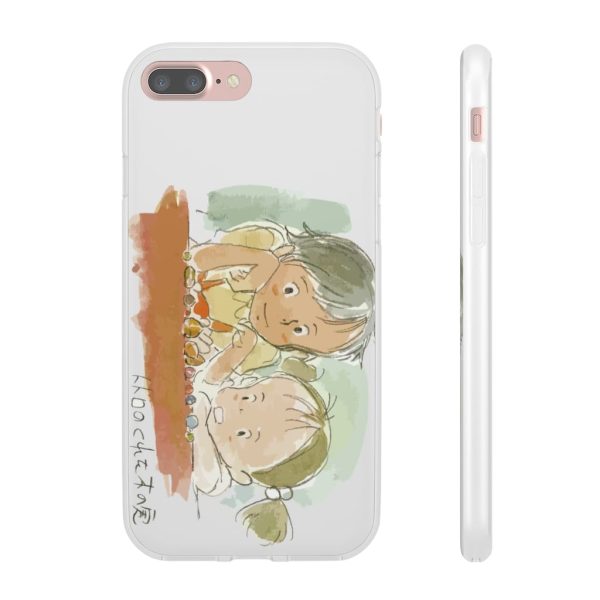 My Neighbor Totoro Japanese - My Neighbor Totoro – Mei & Satsuki Water Color iPhone Cases-Accessories, My Neighbor Totoro, My Neighbor Totoro Japanese, Phone Case