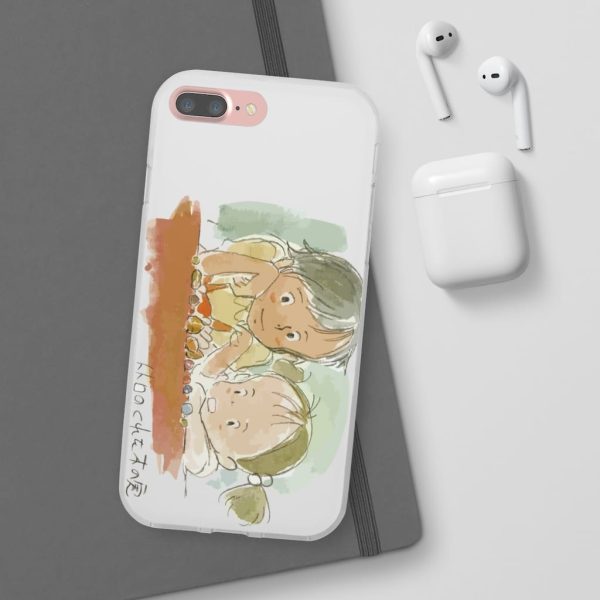 My Neighbor Totoro Japanese - My Neighbor Totoro – Mei & Satsuki Water Color iPhone Cases-Accessories, My Neighbor Totoro, My Neighbor Totoro Japanese, Phone Case