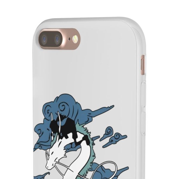 Spirited Away Tattoo - Spirited Away – Sen Riding Haku Dragon iPhone Cases-Accessories, Phone Case, Spirited Away, Spirited Away Tattoo