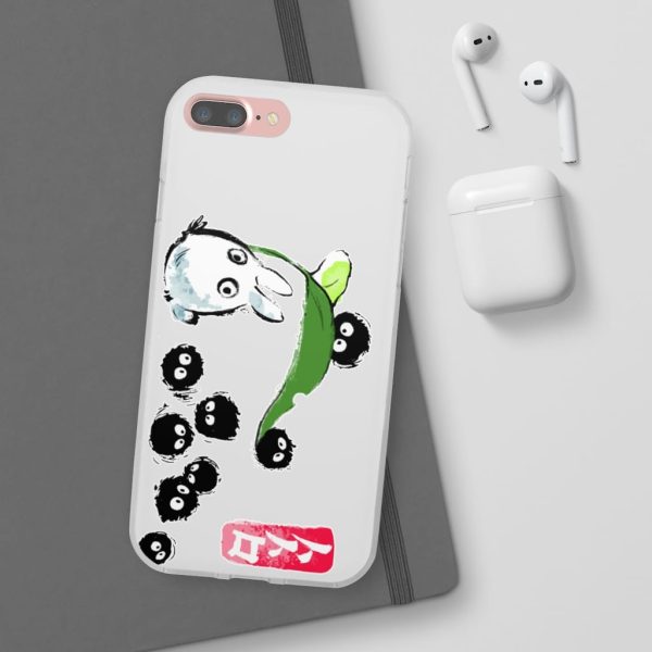 My Neighbor Totoro Satsuki - Mini Totoro and the Soot Balls iPhone Cases-Accessories, My Neighbor Totoro, My Neighbor Totoro Satsuki, Phone Case